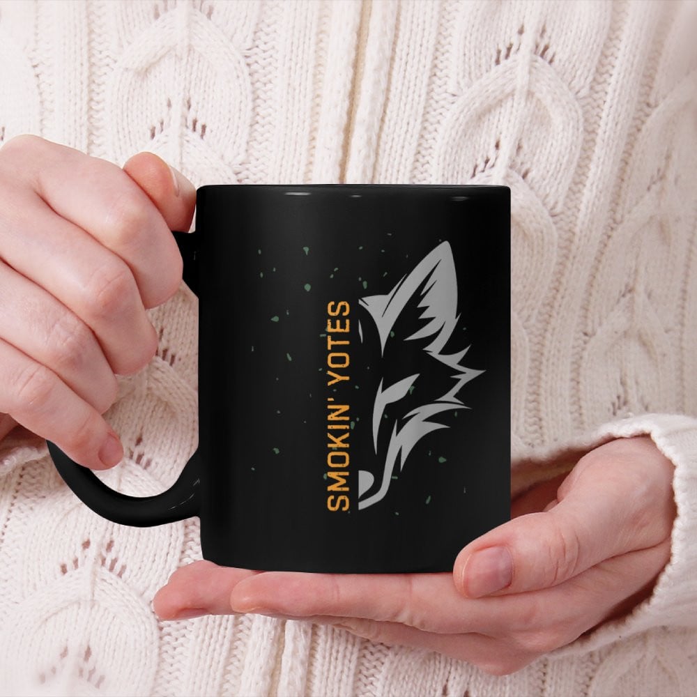 Smokin' Yotes Coyote Hunting Beverage Mug