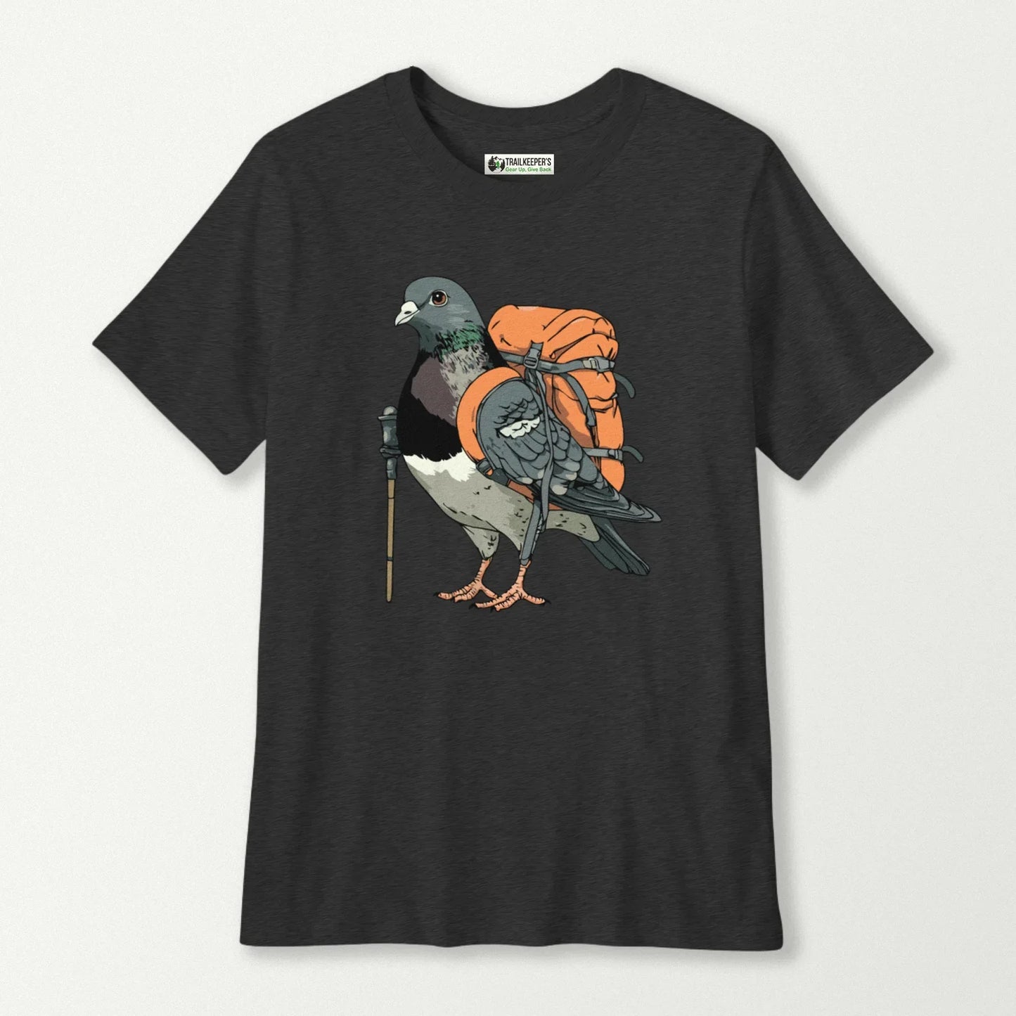 Pigeon Backpacker Kids T-Shirt