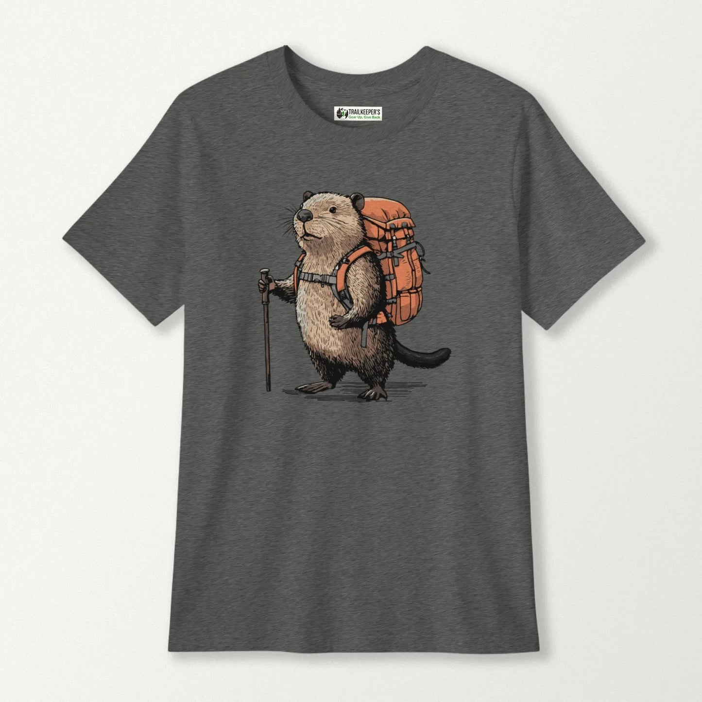 Beaver Backpacker Kids T-Shirt