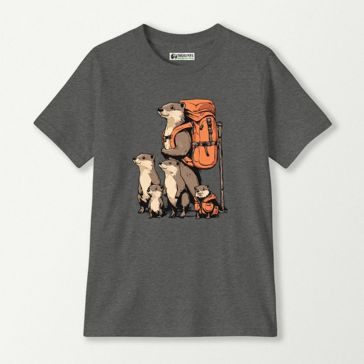 Otter Backpacker Kids T-Shirt