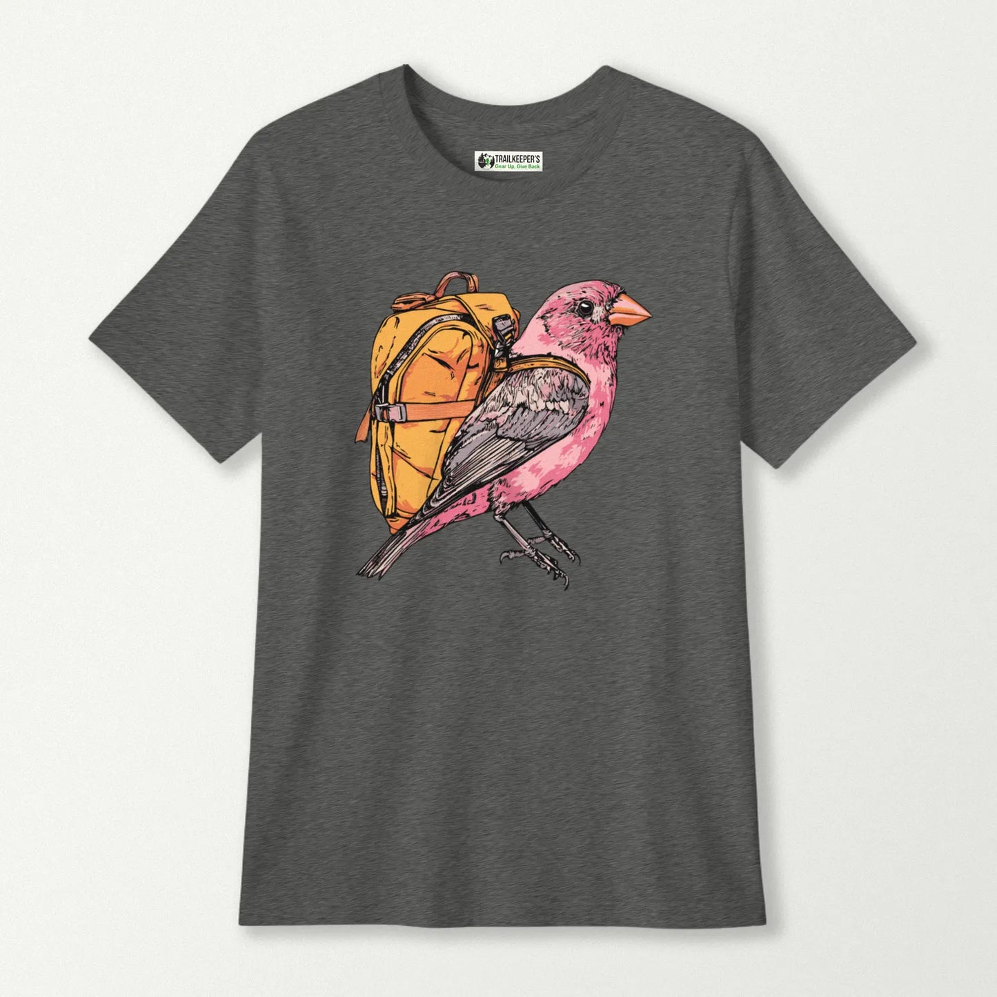 Purple Finch Backpacker Kids T-Shirt
