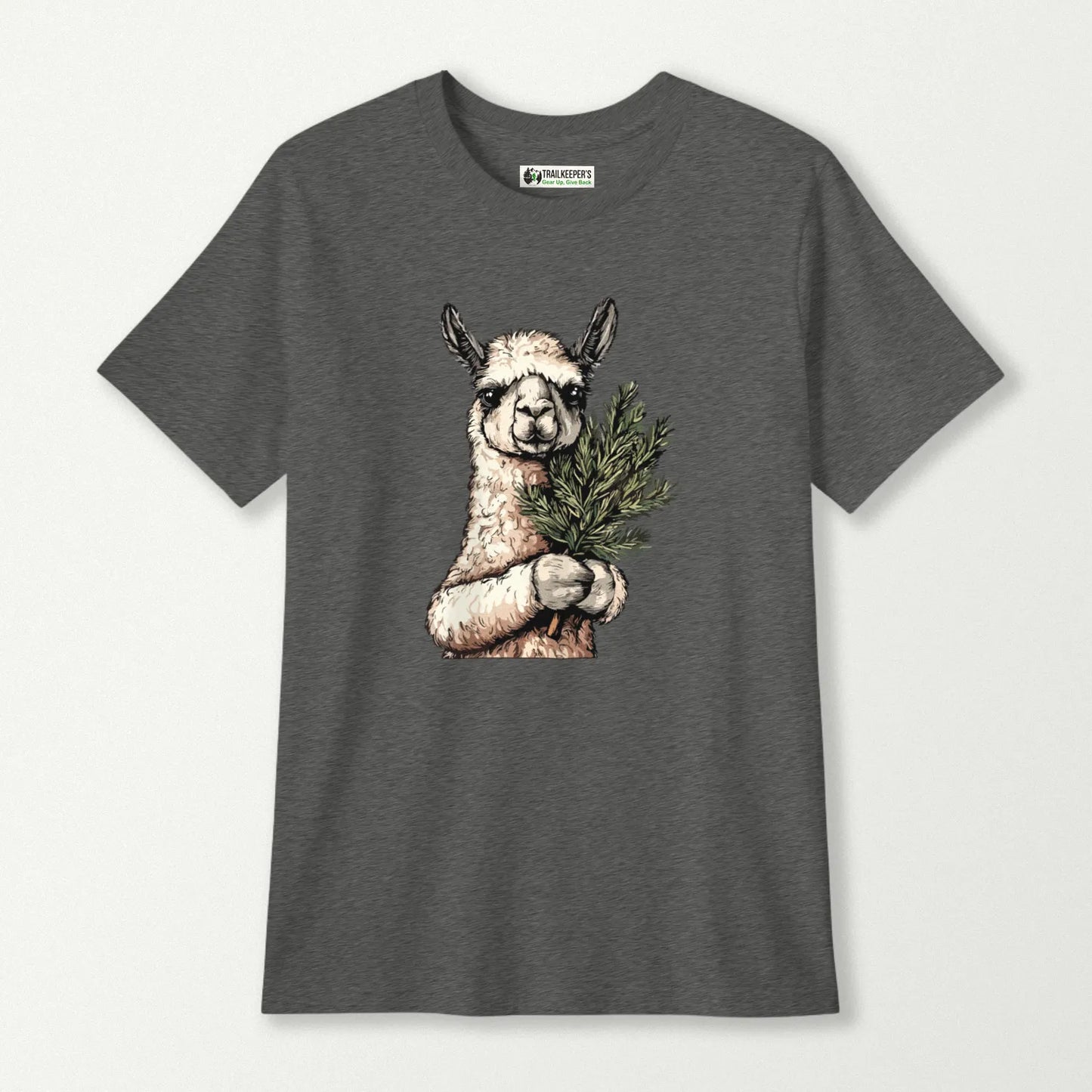 Llama Tree Hugger Kids T-Shirt