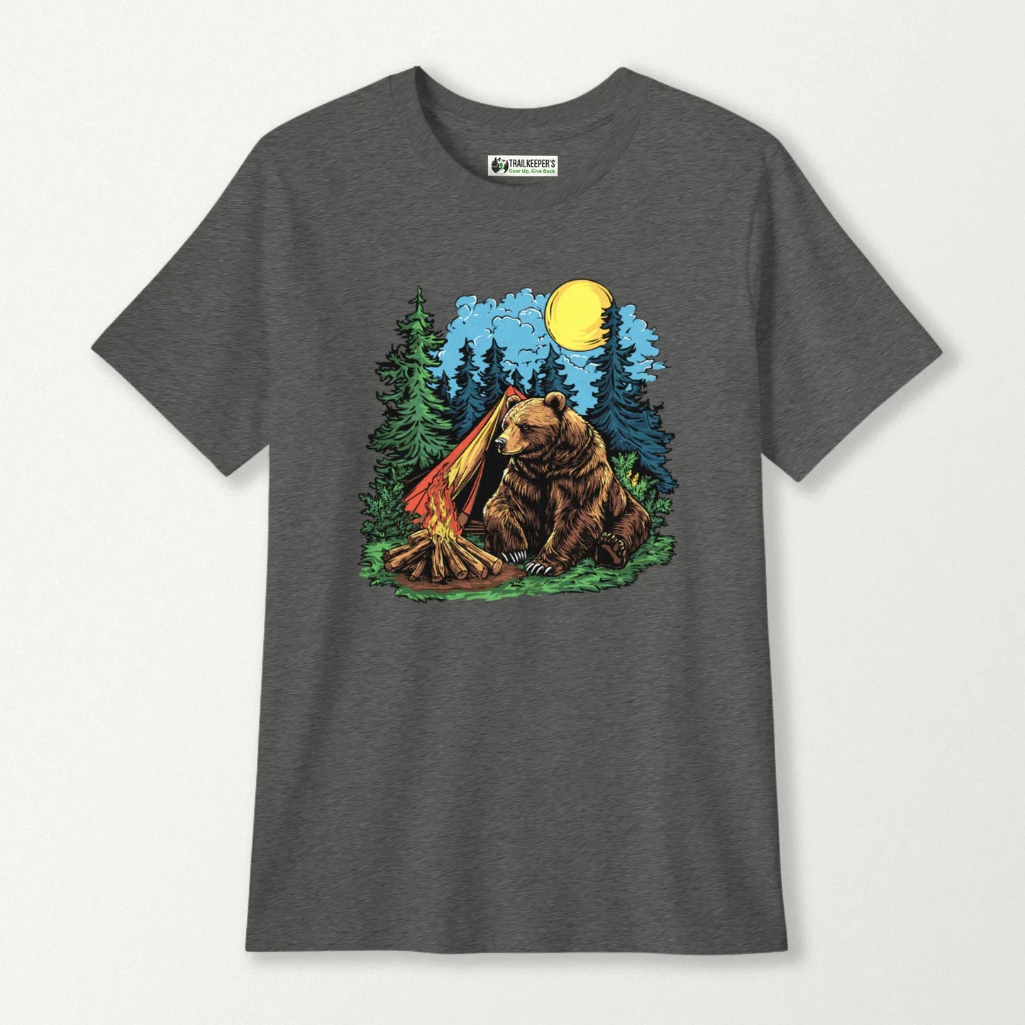 Bear Camping Kids T-Shirt