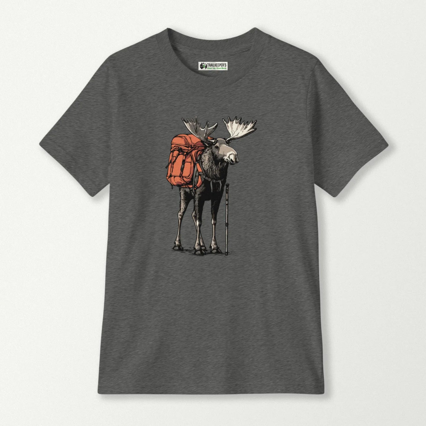 Moose Backpacker Kids T-Shirt