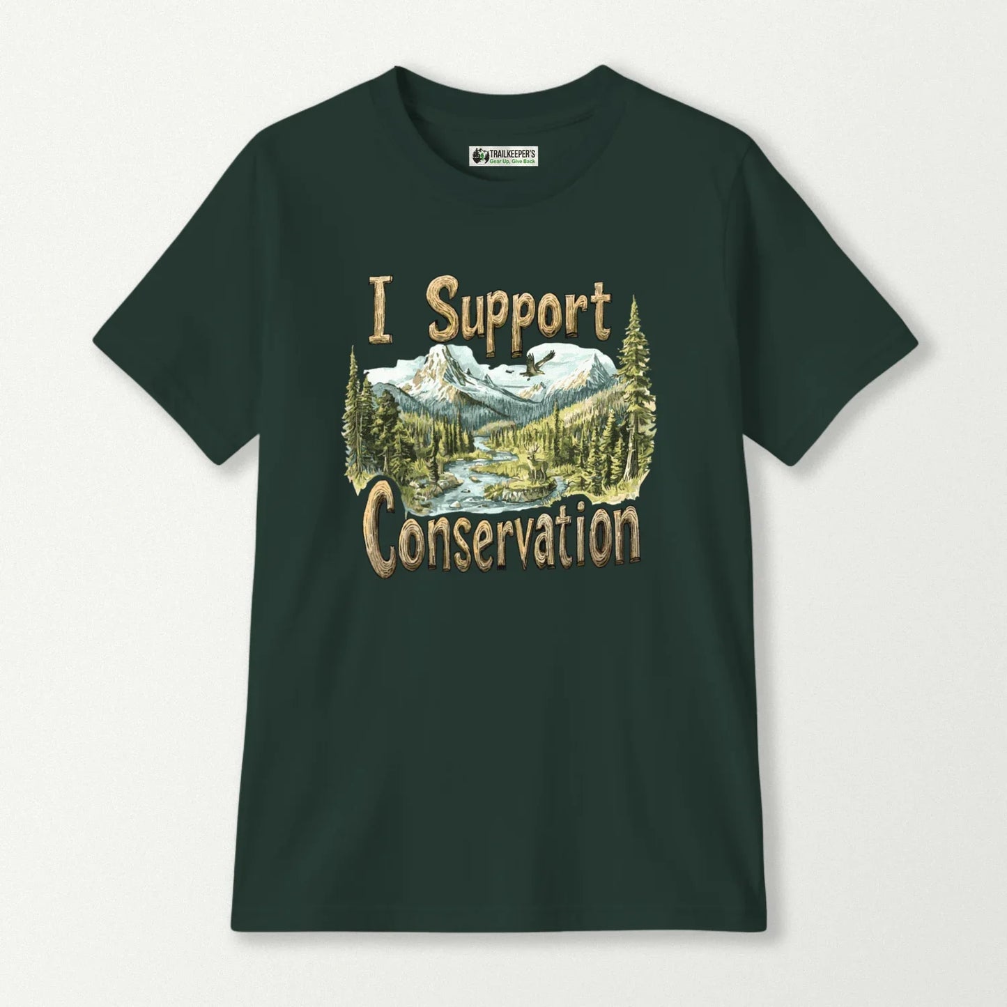 I Support Conservation Kids T-Shirt