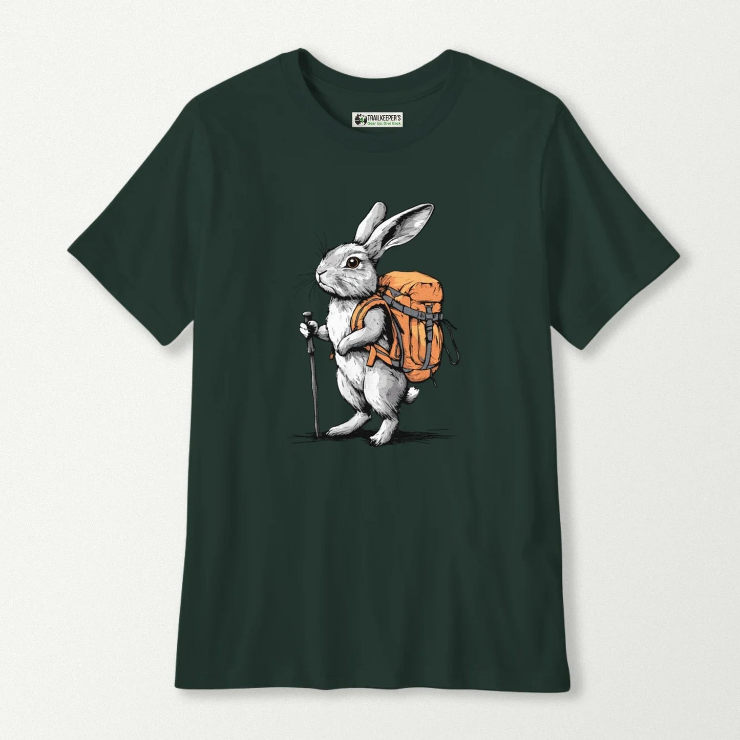 Rabbit Backpacker Kids T-Shirt