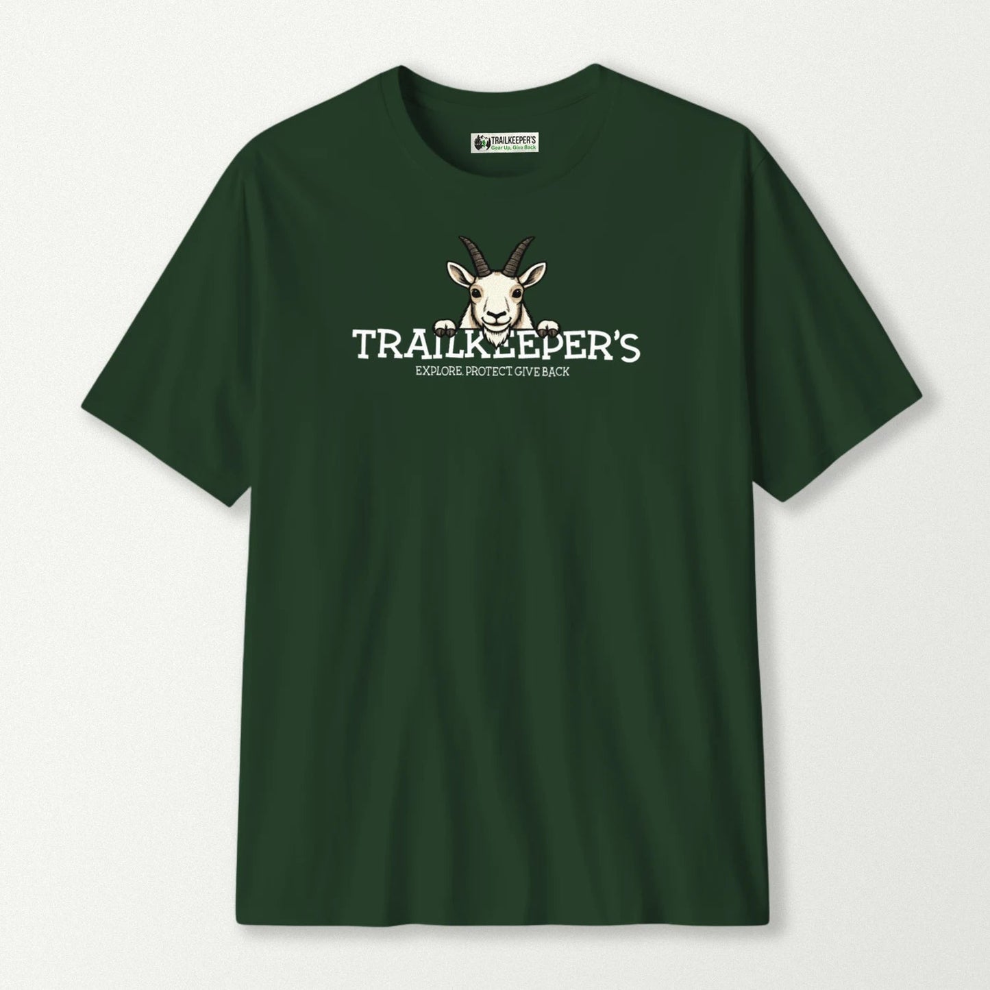 Trailkeeper's Mountain Goat Peeking T-Shirt