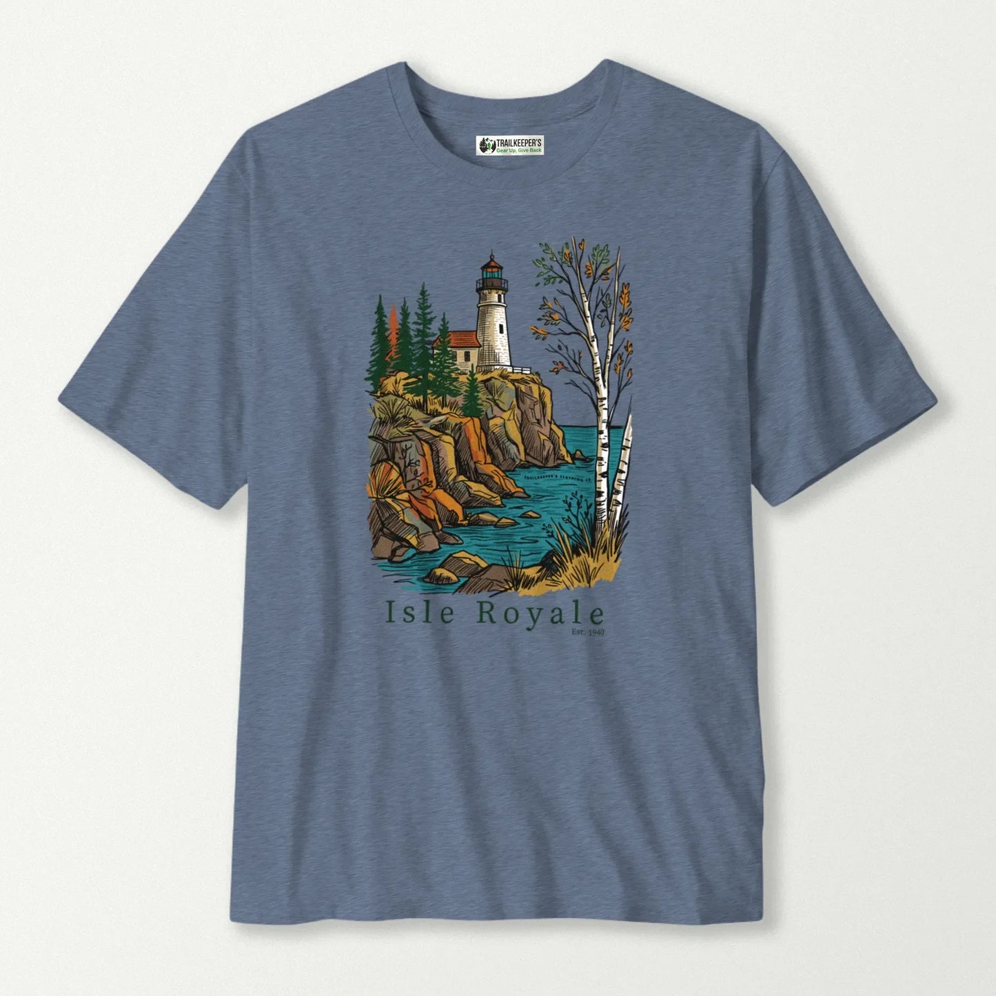 Isle Royale Lighthouse T-Shirt