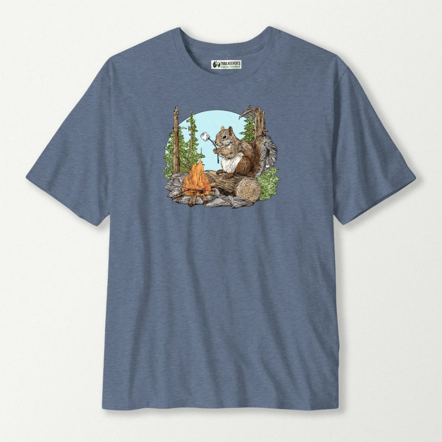 Squirrel Marshmallow Roaster T-Shirt