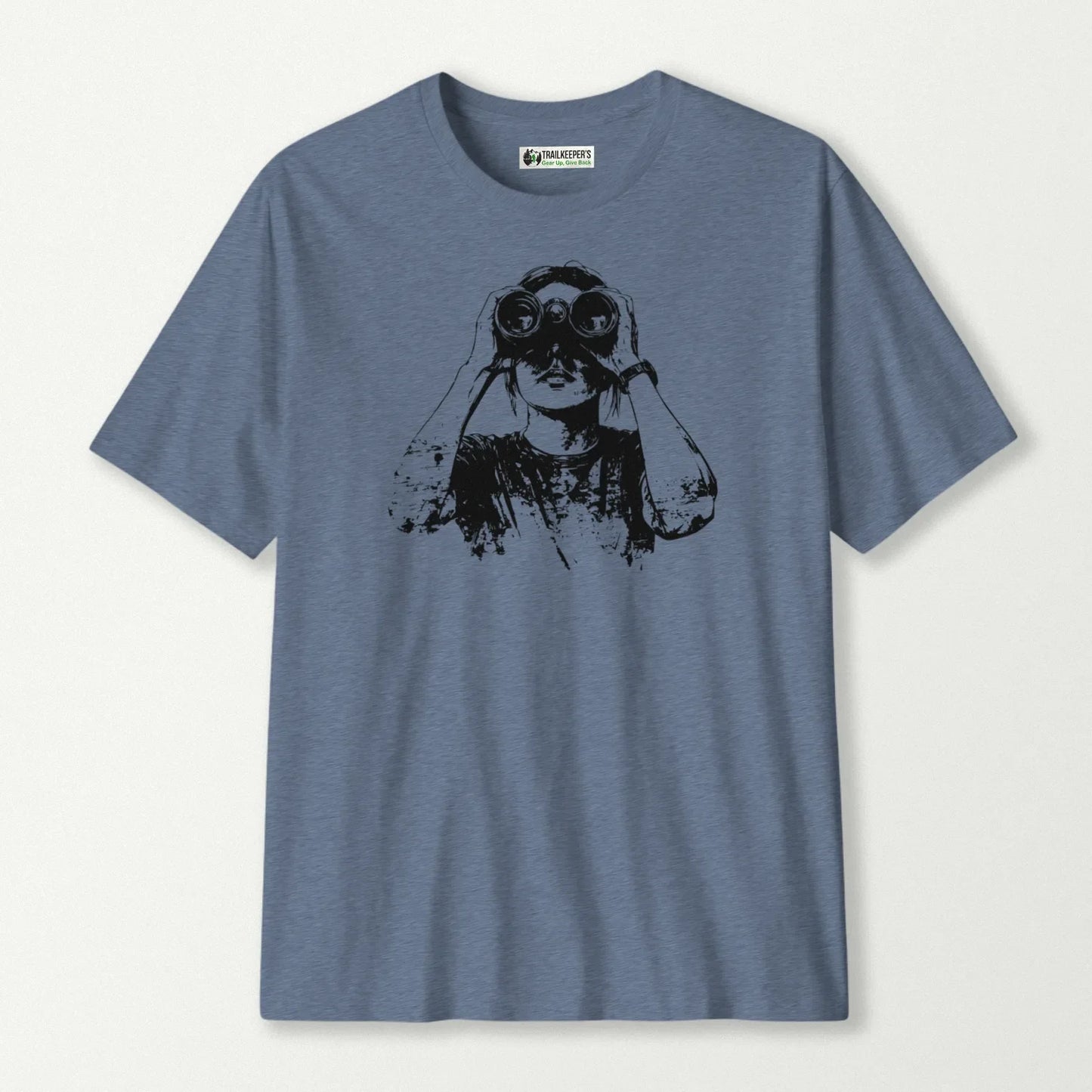 Girl Birdwatching T-Shirt