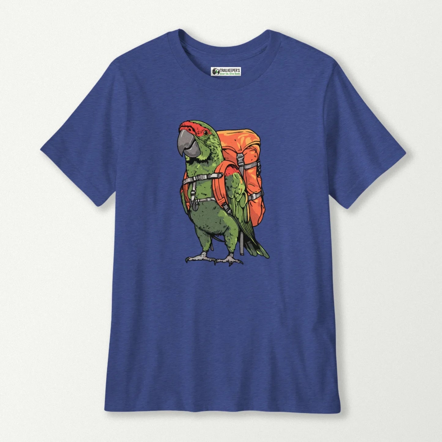 Thick-billed Parrot Backpacker Kids T-Shirt