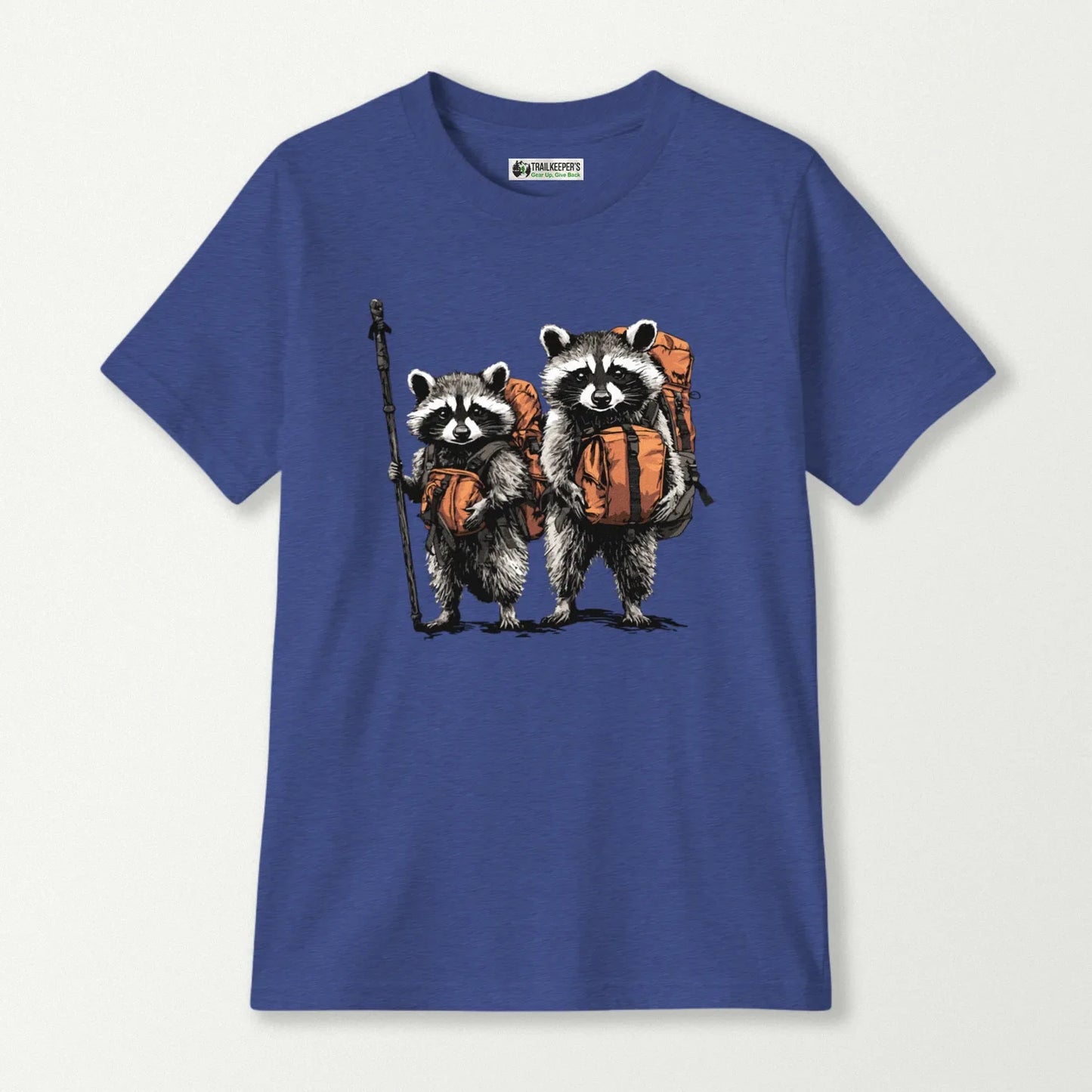 Raccoon Backpacker Buddies Kids T-Shirt