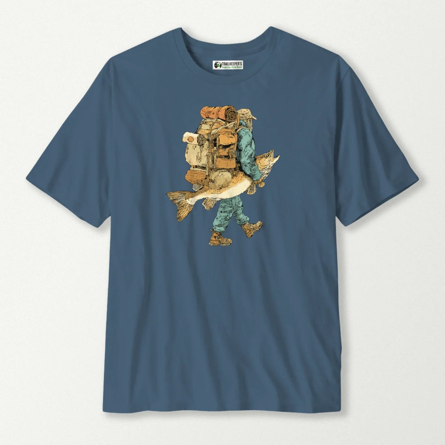 Fisherman Backpacker T-Shirt