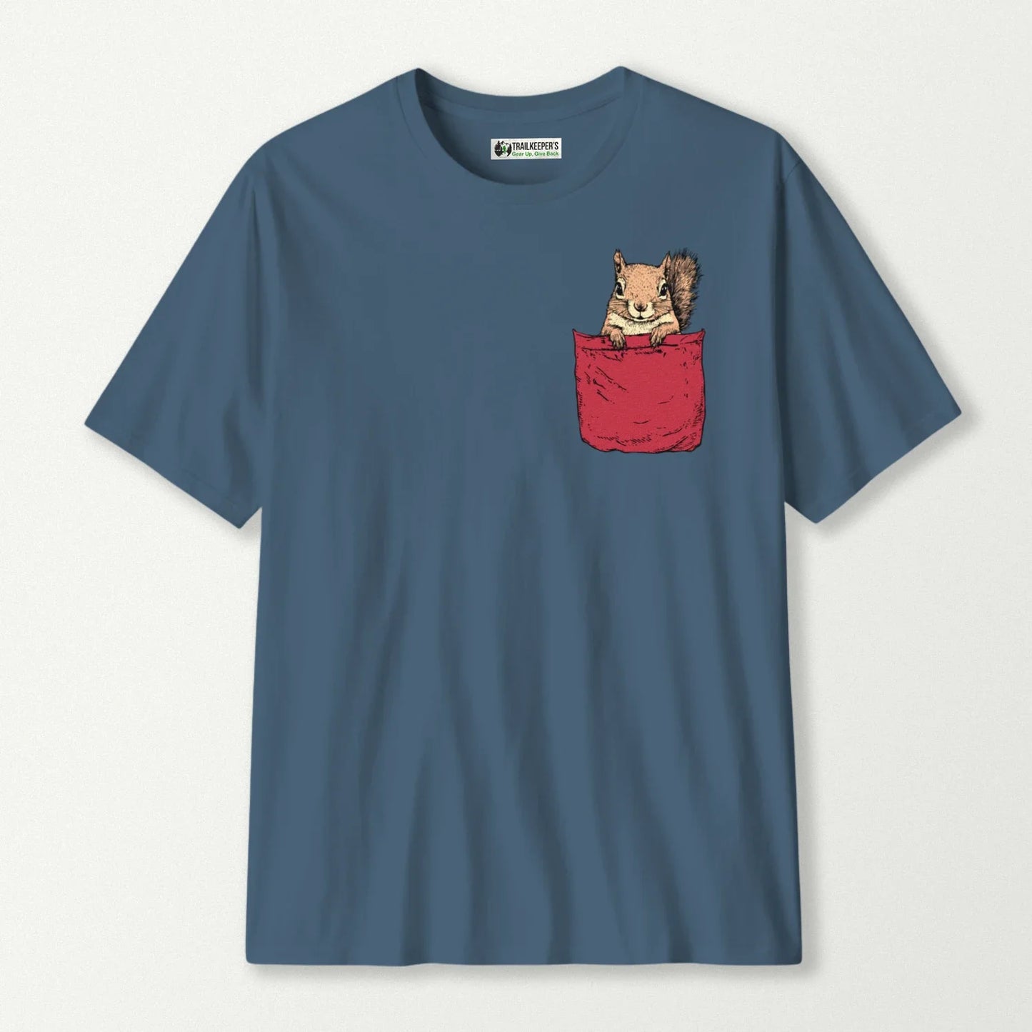 Squirrel In Pocket T-Shirt