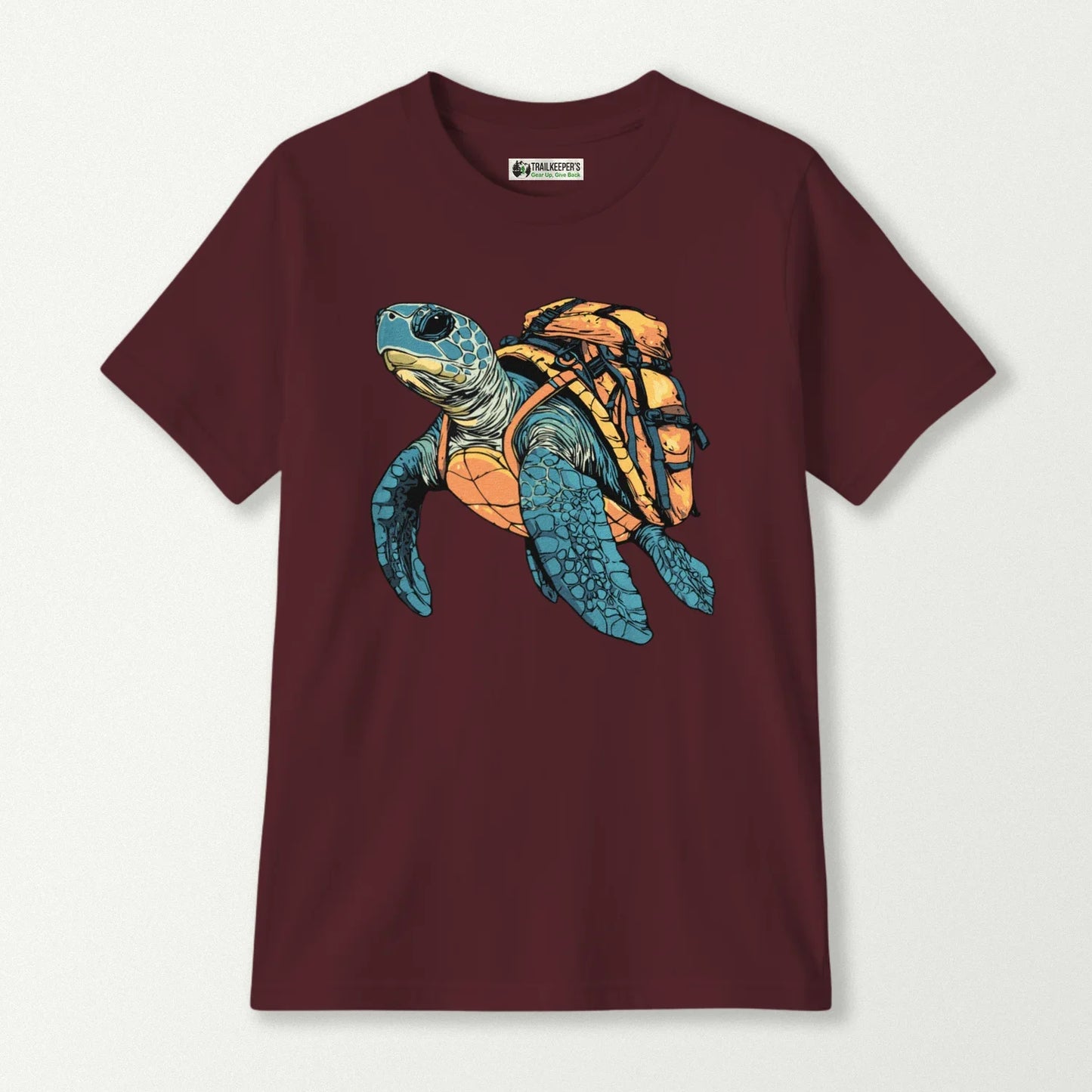 Sea Turtle Backpacker Kids T-Shirt