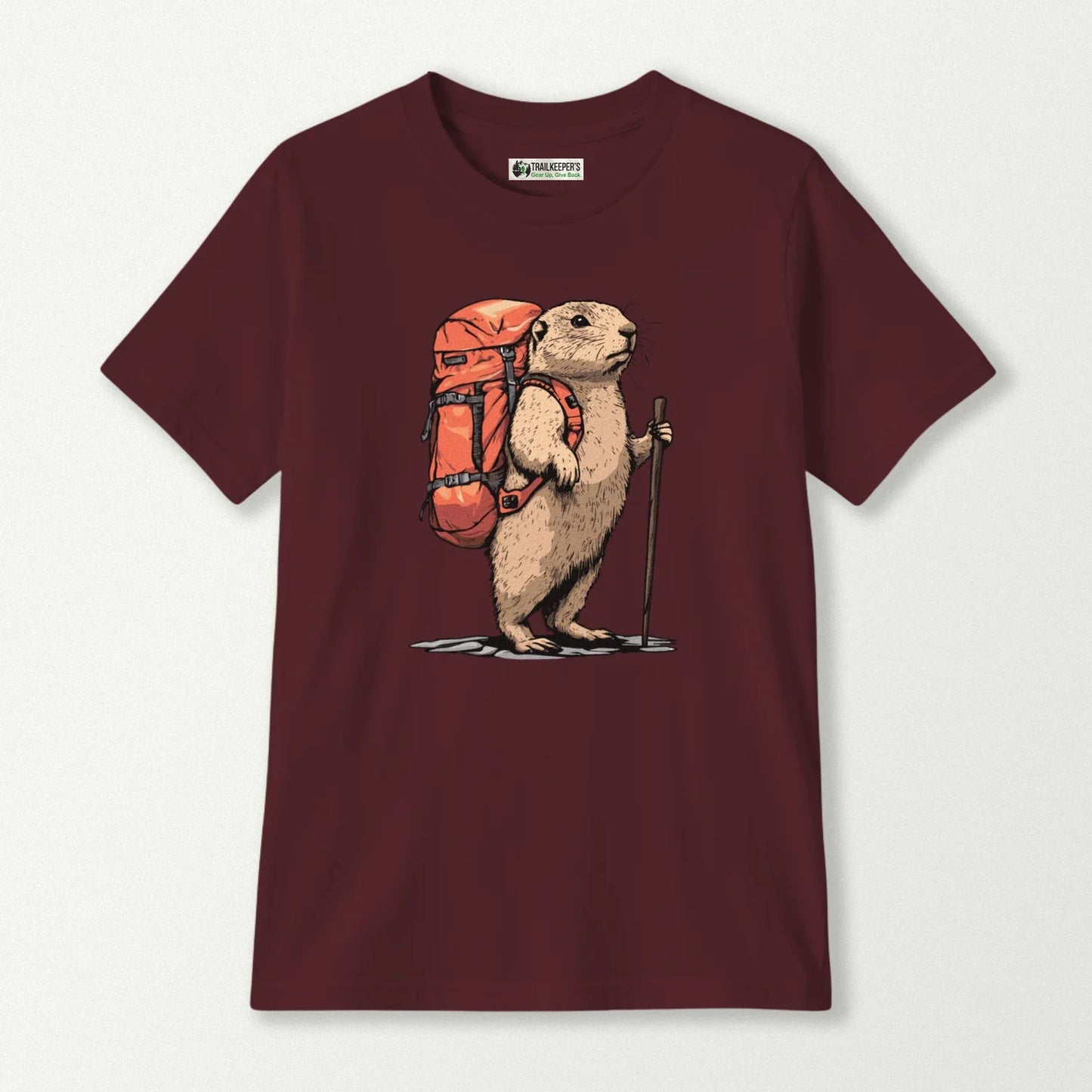 Prairie Dog Backpacker Kids T-Shirt