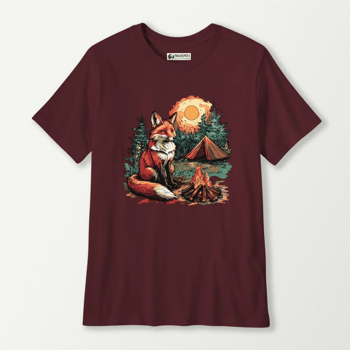 Fox Camping Kids T-Shirt