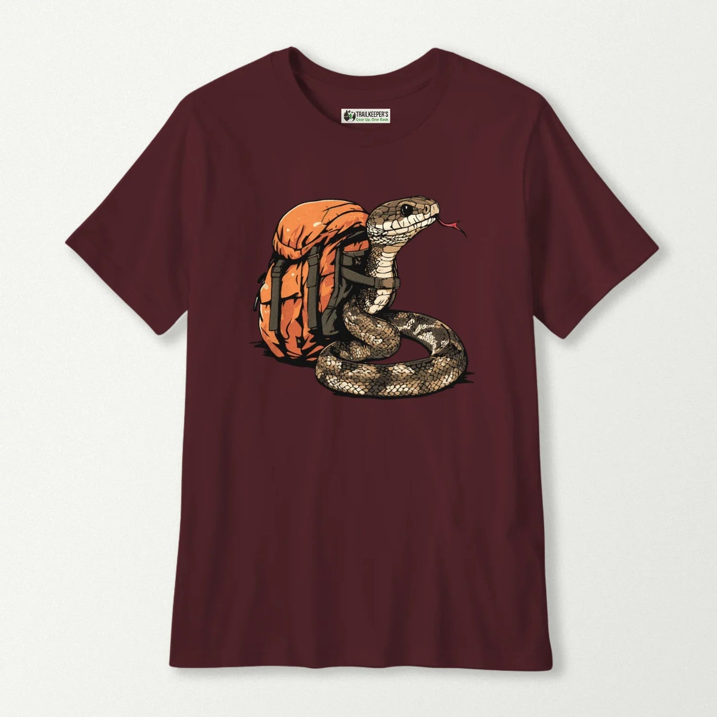 Snake Backpacker Kids T-Shirt