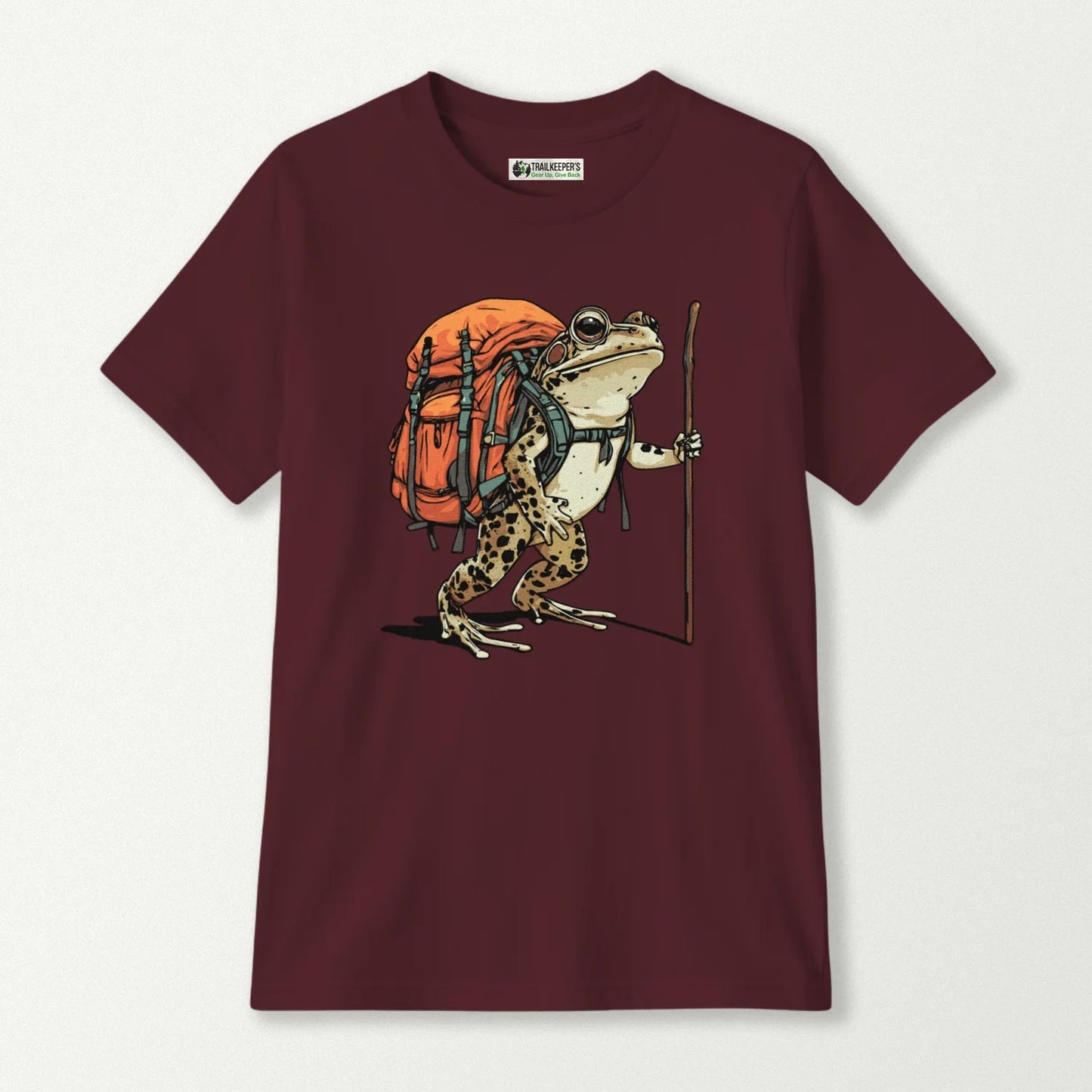 Northern Leopard Frog Backpacker Kids T-Shirt
