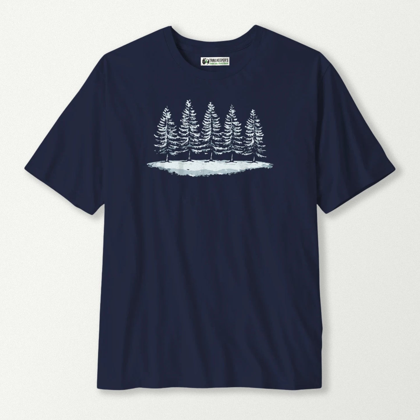 Snow Covered Treeline T-Shirt