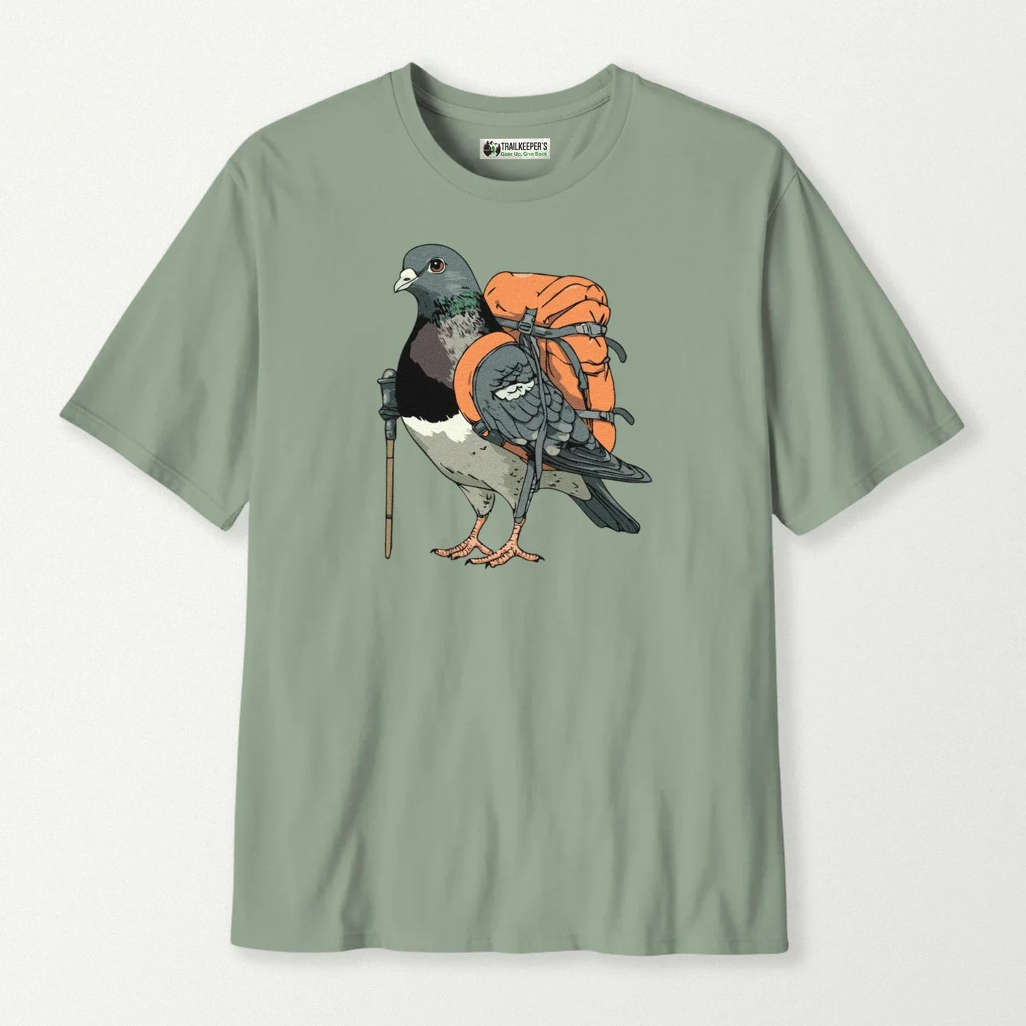 Pigeon Backpacker T-Shirt