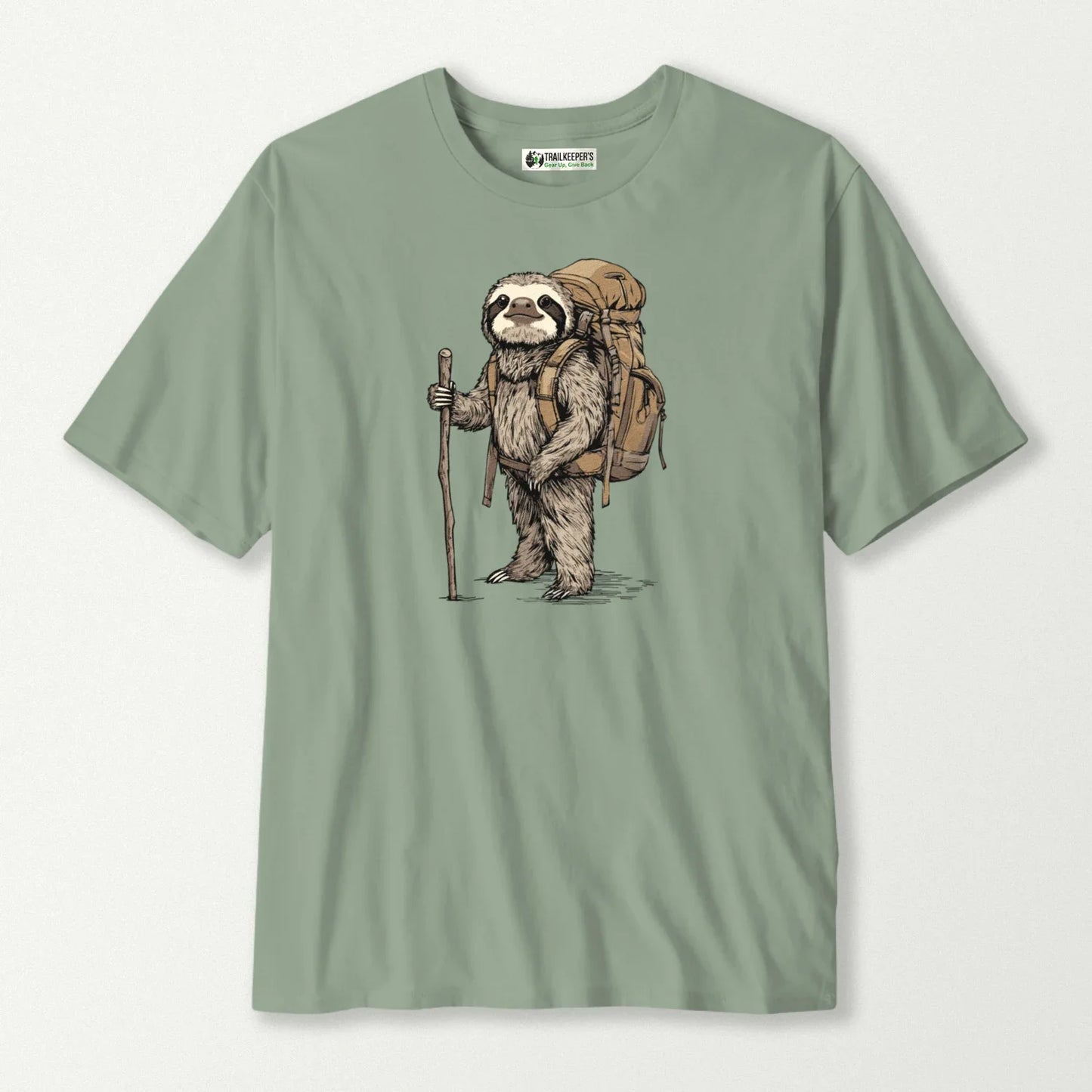 Sloth Backpacker T-Shirt