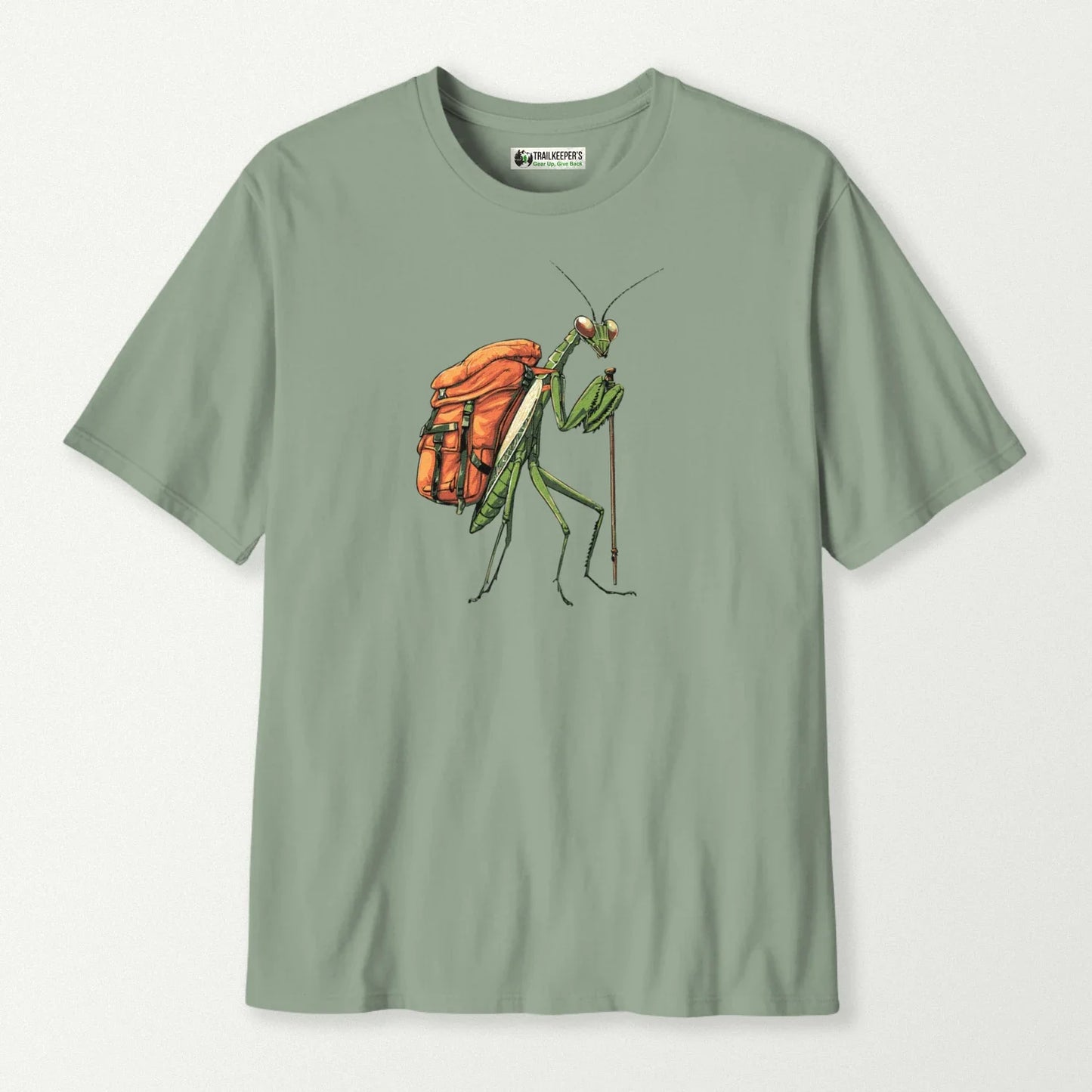 Preying Mantis Backpacker T-Shirt