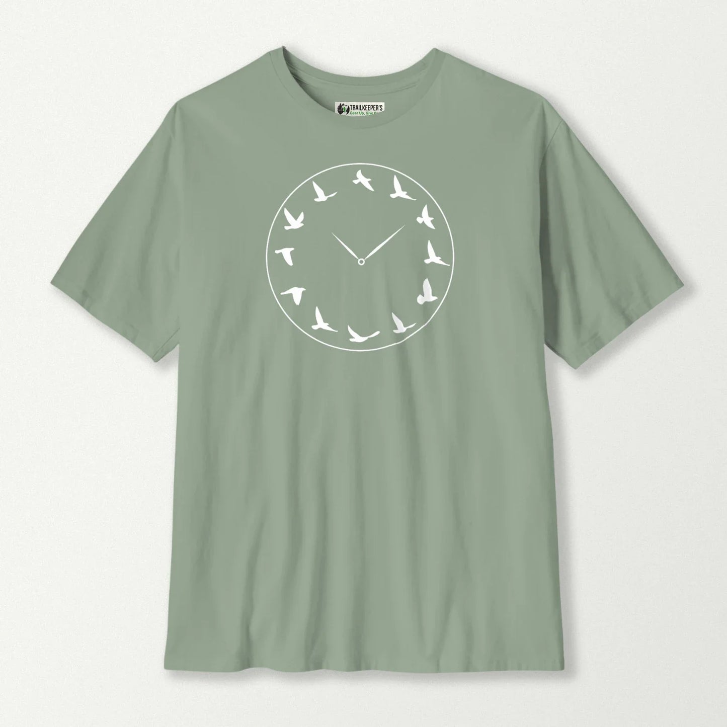 Simple Birdwatching Clock T-Shirt
