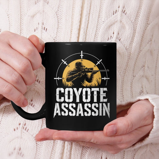 Coyote Assassin Predator Hunting Beverage Mug