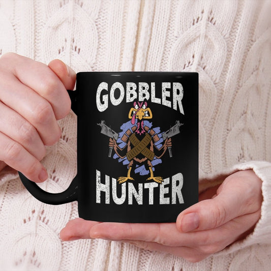Gobbler Hunter Funny Turkey Hunting Beverage Mug