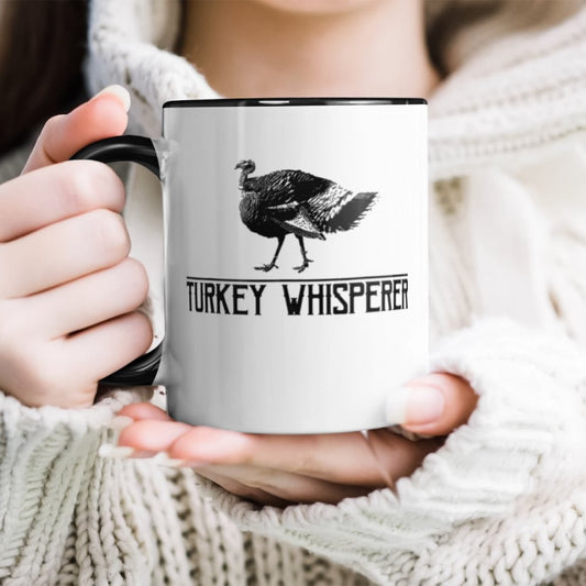 Turkey Whisperer-Turkey Hunting Season Gift Accent Mug