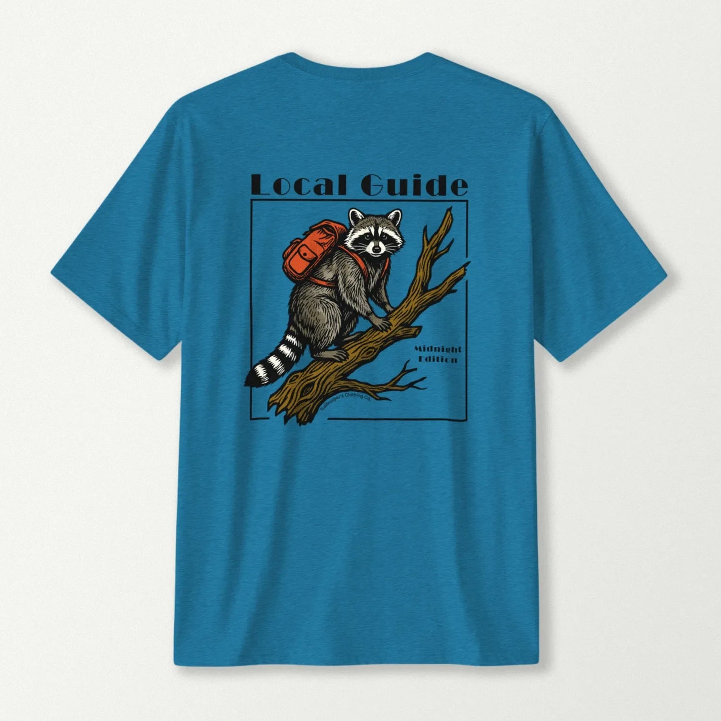 Raccoon Backpacker Guide T-Shirt