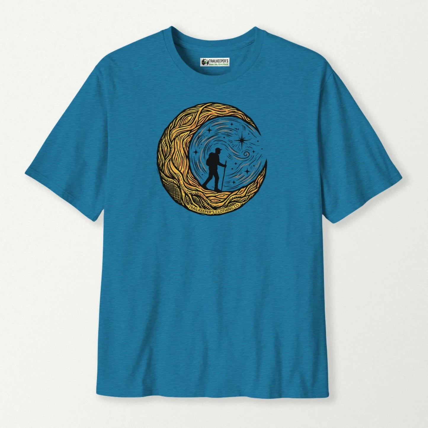 Hiker In The Moon T-Shirt