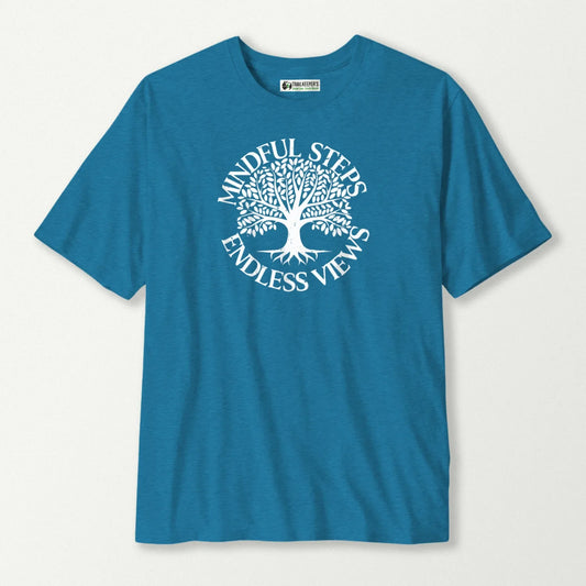 Mindful Steps, Endless Views T-Shirt