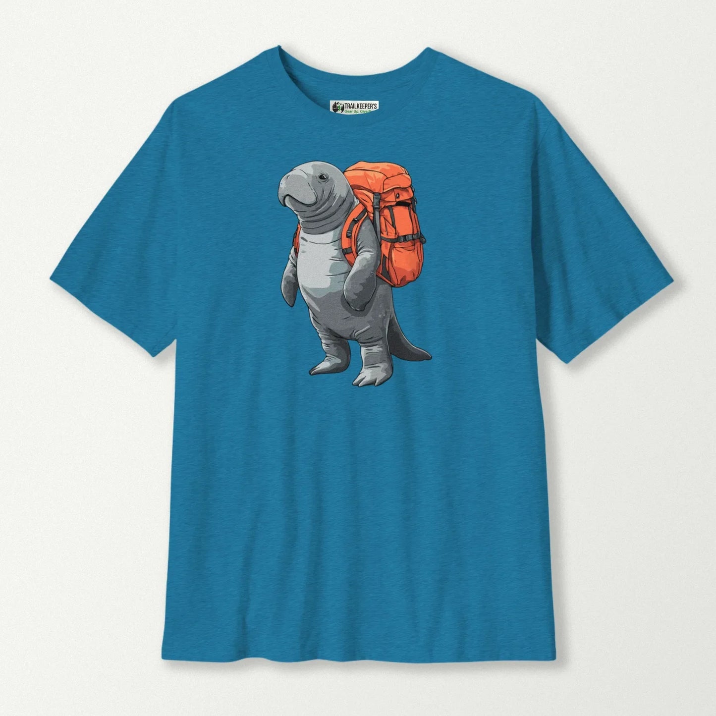 Manatee Backpacker T-Shirt