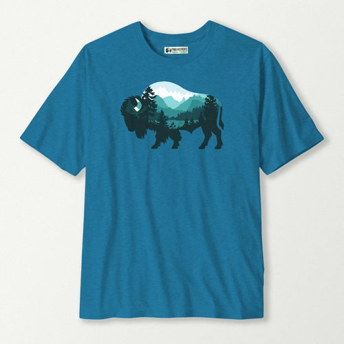 Buffalo Mountain Scene T-Shirt