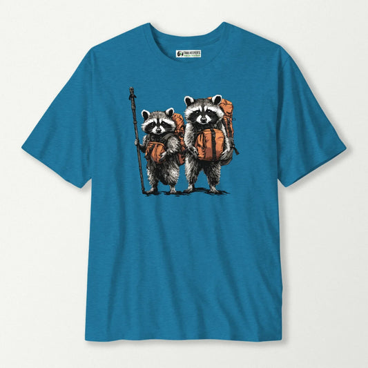 Raccoon Backpacker Buddies T-Shirt