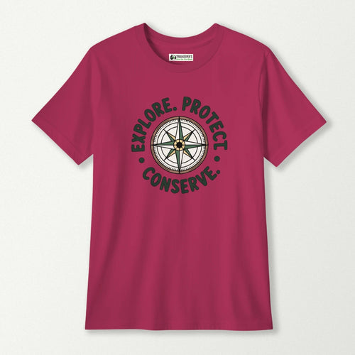 Explore. Protect. Conserve. Kids T-Shirt