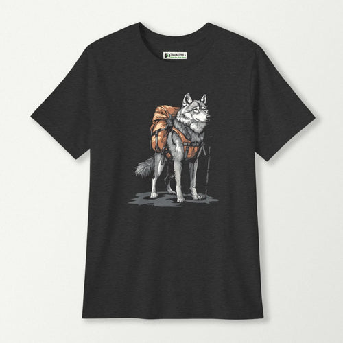 Wolf Backpacker Kids T-Shirt