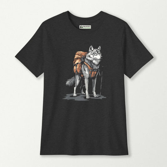 Wolf Backpacker Kids T-Shirt