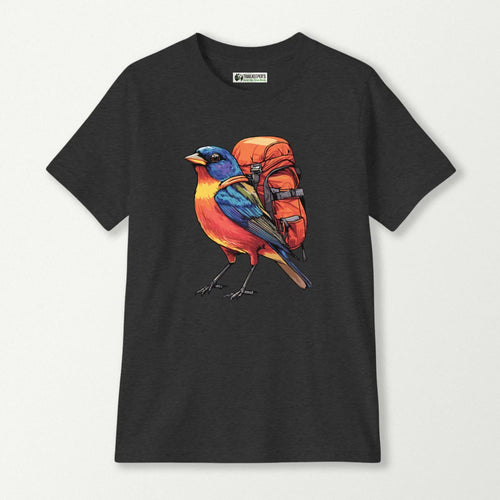 Painted Bunting Backpacker Kids T-Shirt