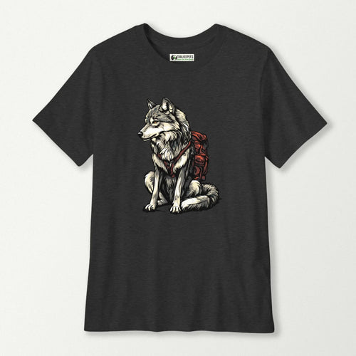 Wolf Backpacker Kids T-Shirt