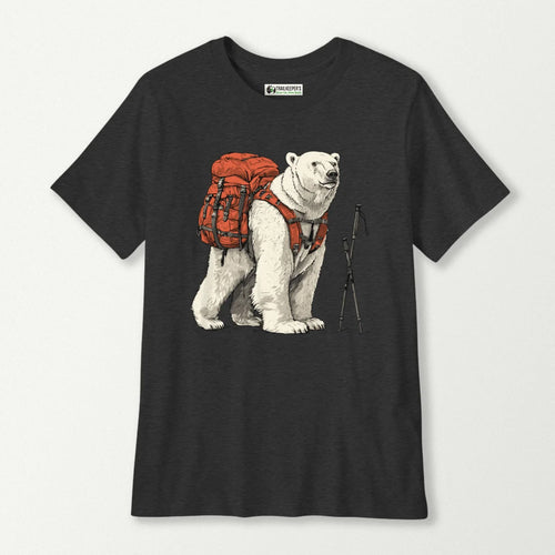 Polar Bear Backpacker Kids T-Shirt