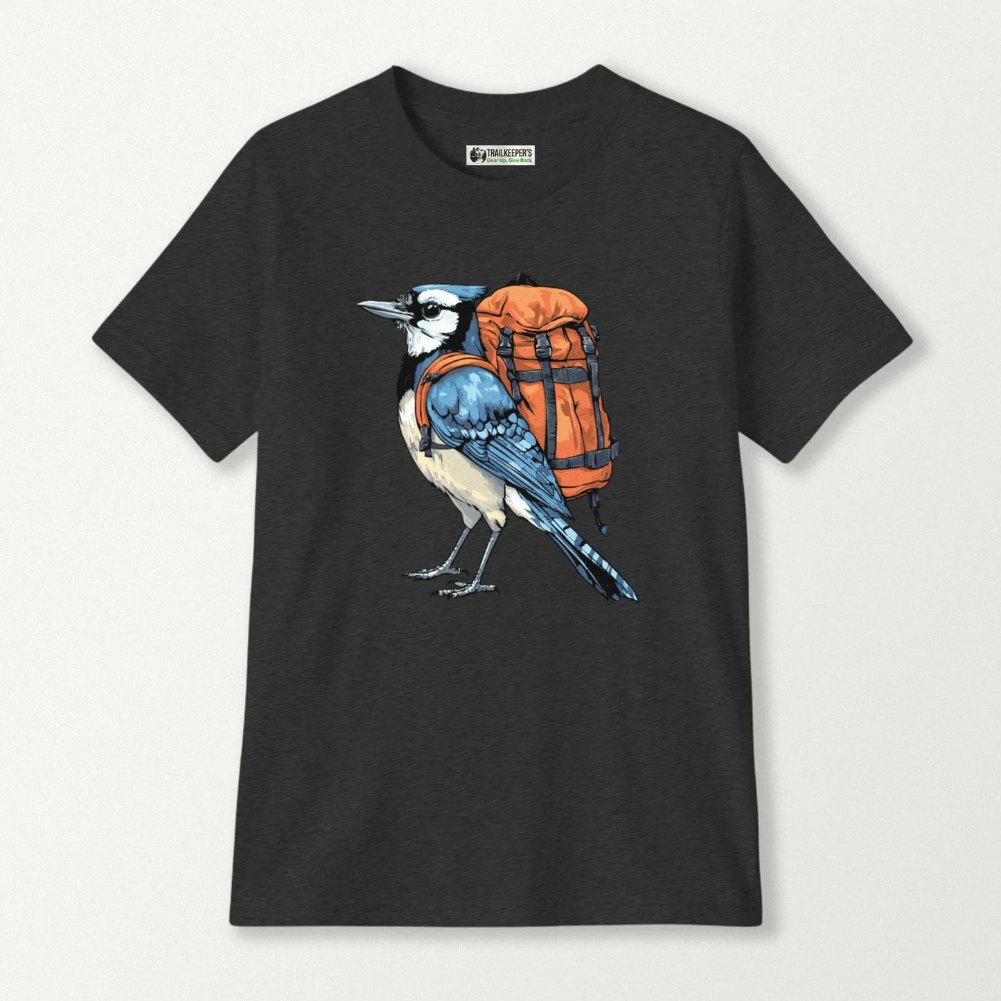 Blue Jay Backpacker Kids T-Shirt