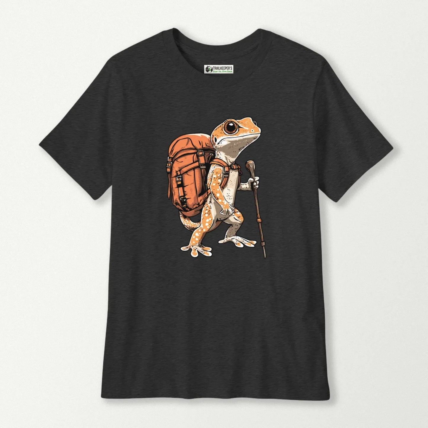 Gecko Backpacker Kids T-Shirt