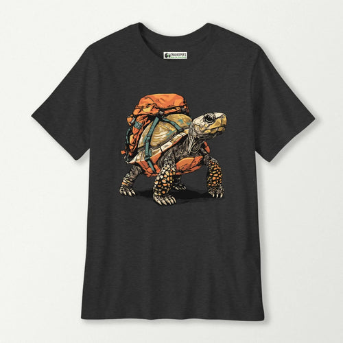 Tortoise Backpacker Kids T-Shirt