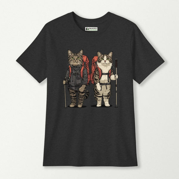 Cat Backpacker Buddies Kids T-Shirt