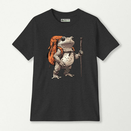 Grey Tree Frog Backpacker Kids T-Shirt