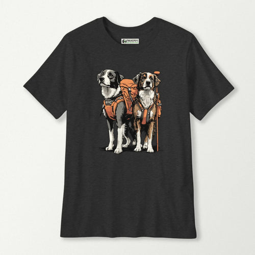 Dog Backpacker Buddies Kids T-Shirt