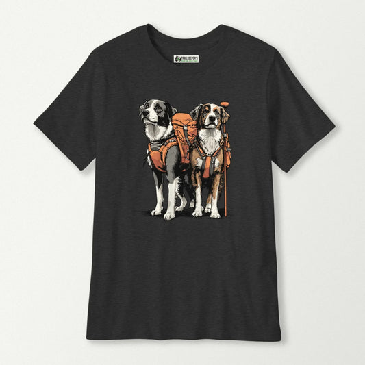 Dog Backpacker Buddies Kids T-Shirt